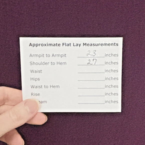 Chalet‎ et Ceci Womens Layered Hem Top Size XL Purple Relaxed Boho Lagenlook - Picture 7 of 7